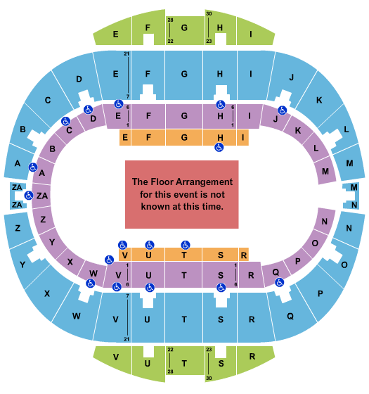 Hampton Coliseum PBR Seating Chart